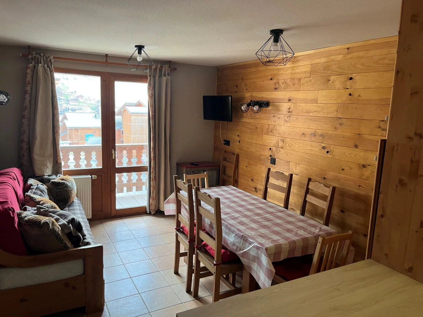 BAL644 / 2 kamers met cabine / Val Thorens / Haut Val Thorens